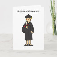 Congratulations German Graduation for Her