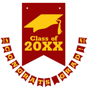 Congratulations Grad Cardinal and Gold Bunting