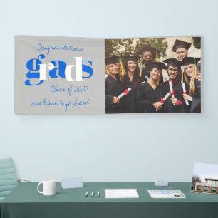 Congratulations Grads Photo 2022 Graduation Banner