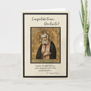 Congratulations Graduate 2025 Orthodox Christian Card