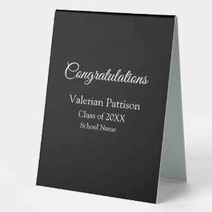 Congratulations graduate add school name simple mo