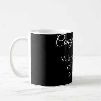 Congratulations graduate add school name simple mo coffee mug