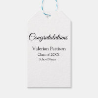 Congratulations graduate add school name simple mo