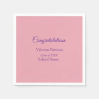 Congratulations graduate add school name simple mo