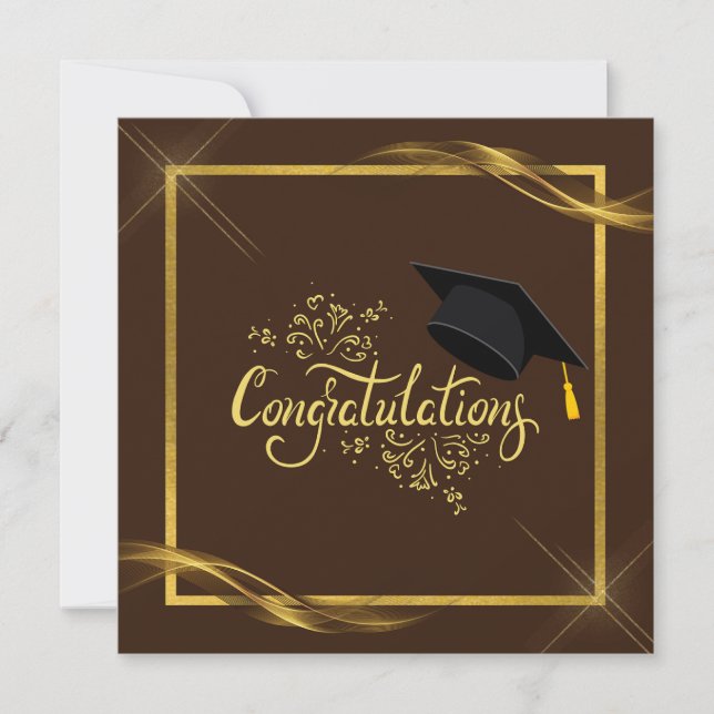 Congratulations Graduate Card (Front)