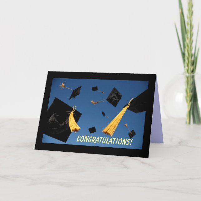 CONGRATULATIONS GRADUATE card (Front)