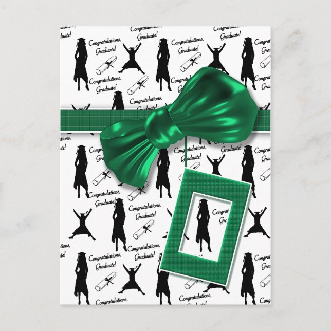 Congratulations graduate cards for women (Front)