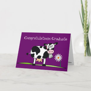 Congratulations Graduate-Cow Card