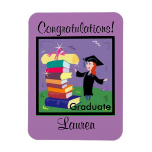 Congratulations Graduate! Custom Flexible Magnet