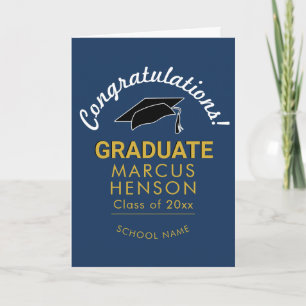 Congratulations Graduate Graduation Cap Card