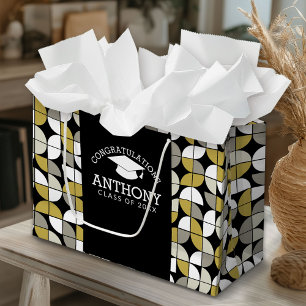 Congratulations Graduate Graduation Cap MCM Large Gift Bag