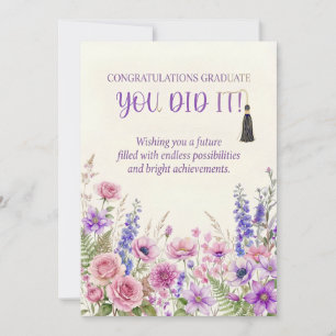 Congratulations Graduate Graduation Card