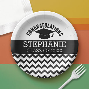 Congratulations Graduate - Graduation Party Paper Plate