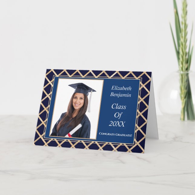 Congratulations Graduate Graduation Proud Custom  Card (Front)