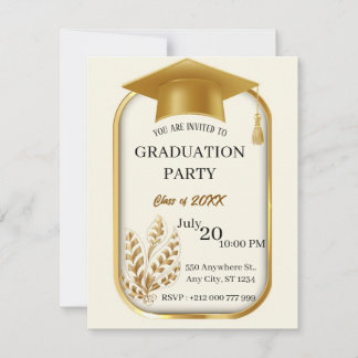 Congratulations Graduate Moroccan Design Card