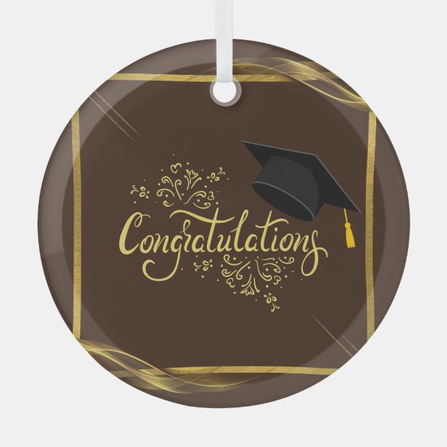  Congratulations Graduate Ornament (Front)