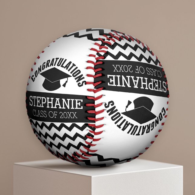Congratulations Graduate - Personalised Graduation Baseball (Custom Graduation Baseball)