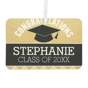 Congratulations Graduate - Personalised Graduation Car Air Freshener