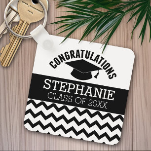 Congratulations Graduate - Personalised Graduation Key Ring