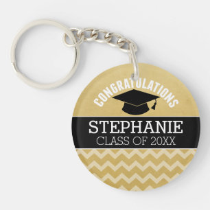 Congratulations Graduate - Personalised Graduation Key Ring