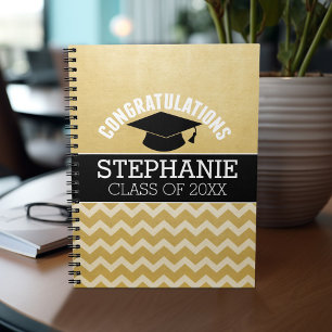 Congratulations Graduate - Personalised Graduation Notebook