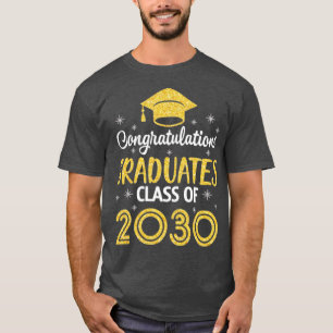 Congratulations Graduates Class Of 2030 Seniors St T-Shirt