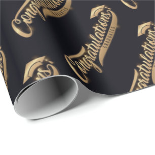 Congratulations Graduates  Wrapping Paper