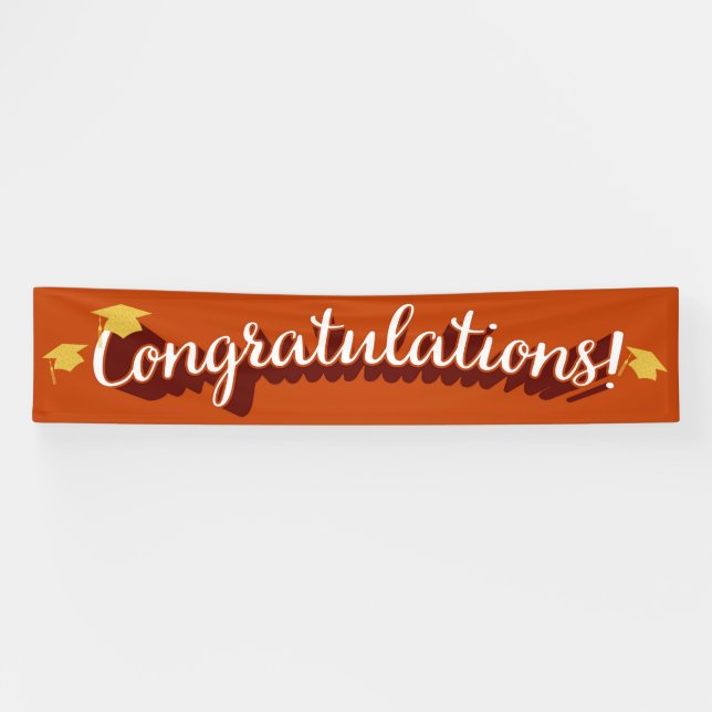 Congratulations Graduation / All Occasion Banner (Horizontal)