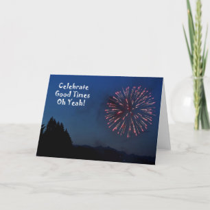 Congratulations - Graduation - Fireworks! Card