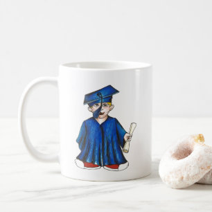 Congratulations Graduation Grad Cap Gown Diploma Coffee Mug