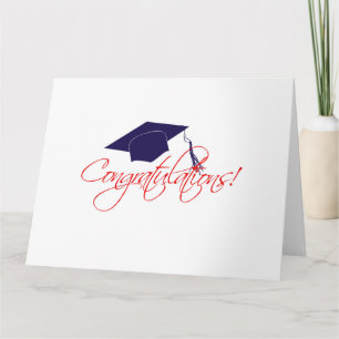 Congratulations graduation hat card