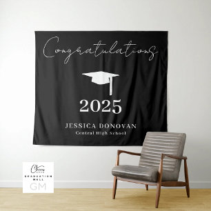 Congratulations Graduation Photo Booth Tapestry