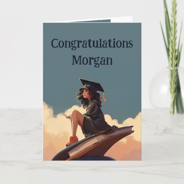 Congratulations Graduation Proud of You Card (Front)