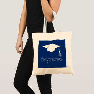 Congratulations graduation tote bag