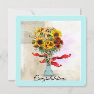 Congratulations Greeting Flat Card