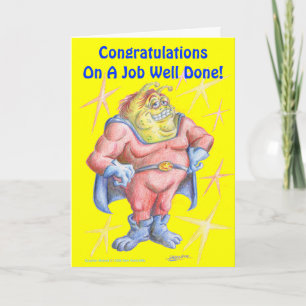 Congratulations, Hero! Card