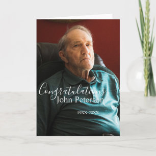 Congratulations home inauguration retirement name card