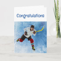 Congratulations Ice Hockey Sport