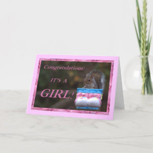 Congratulations… It’s A Girl! Card
