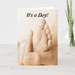 congratulations It's a Boy! Card