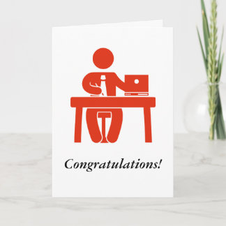 Congratulations/Job Promotion Card