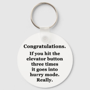 Congratulations Key Ring