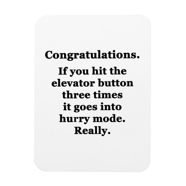 Congratulations Magnet (Vertical)