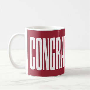 Congratulations mug