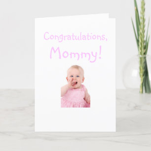 Congratulations Mum From New Baby Card