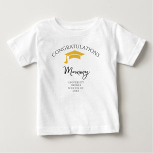 Congratulations Mummy Graduation Kids Baby T-Shirt