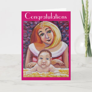 Congratulations - new baby card