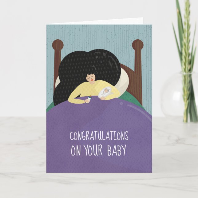 Congratulations New Baby Card (Blank) (Front)