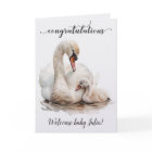 Congratulations New Baby Swan Mother