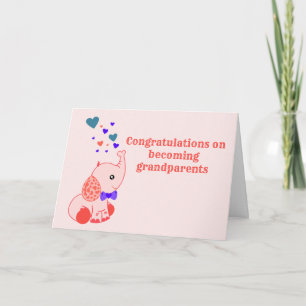 Congratulations New Grandparents Card